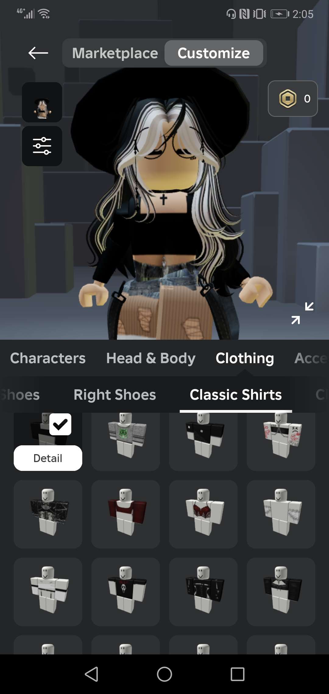 Game account sale Roblox