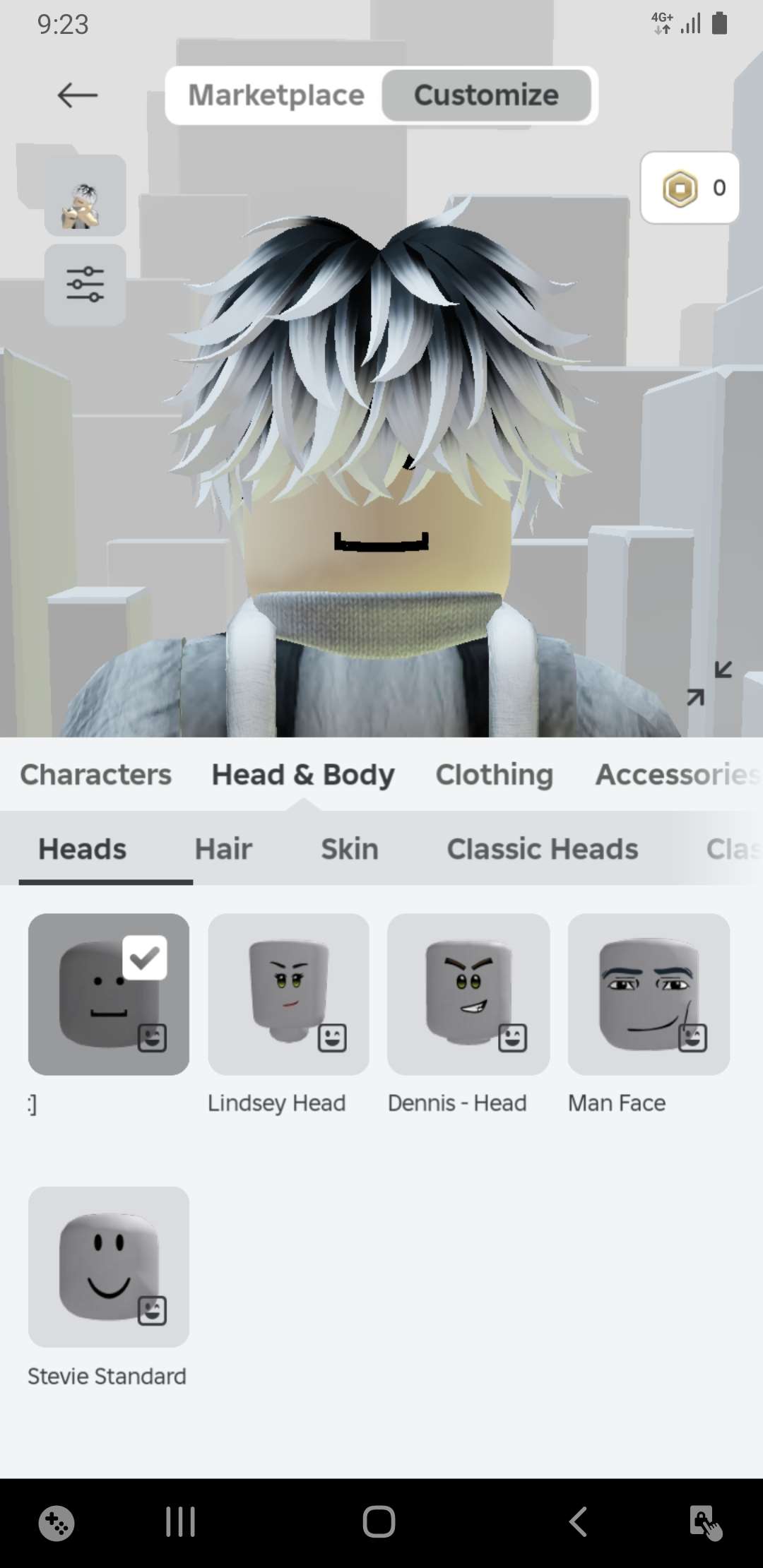 Game account sale Roblox