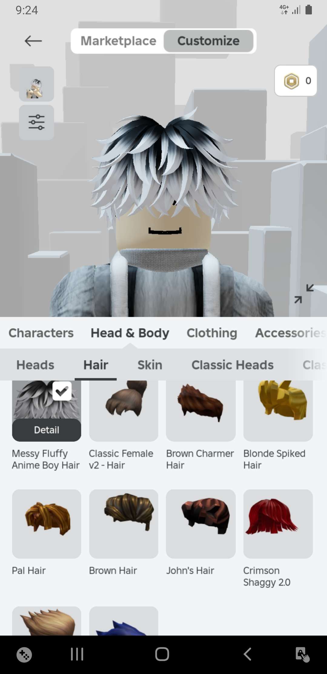 Game account sale Roblox