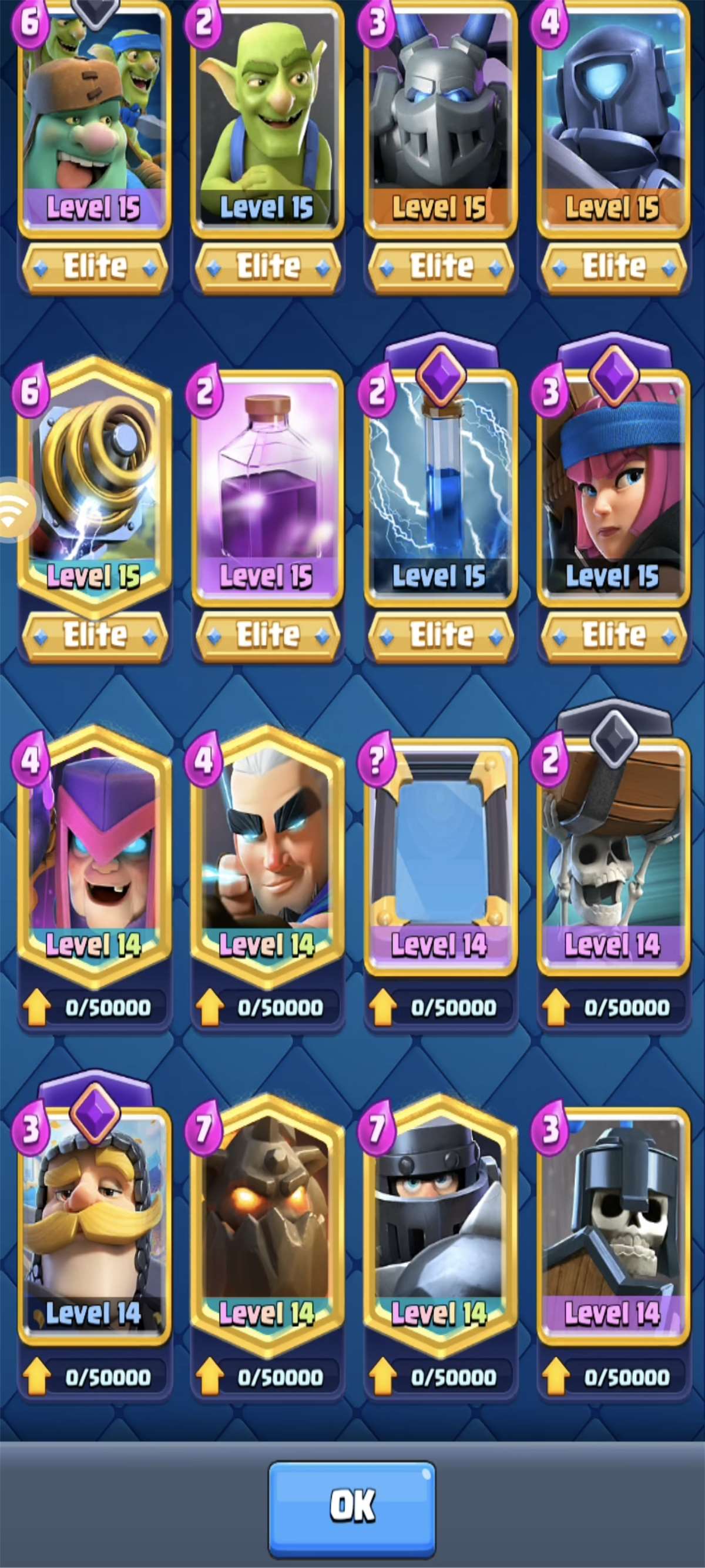 Game account sale Clash Royale