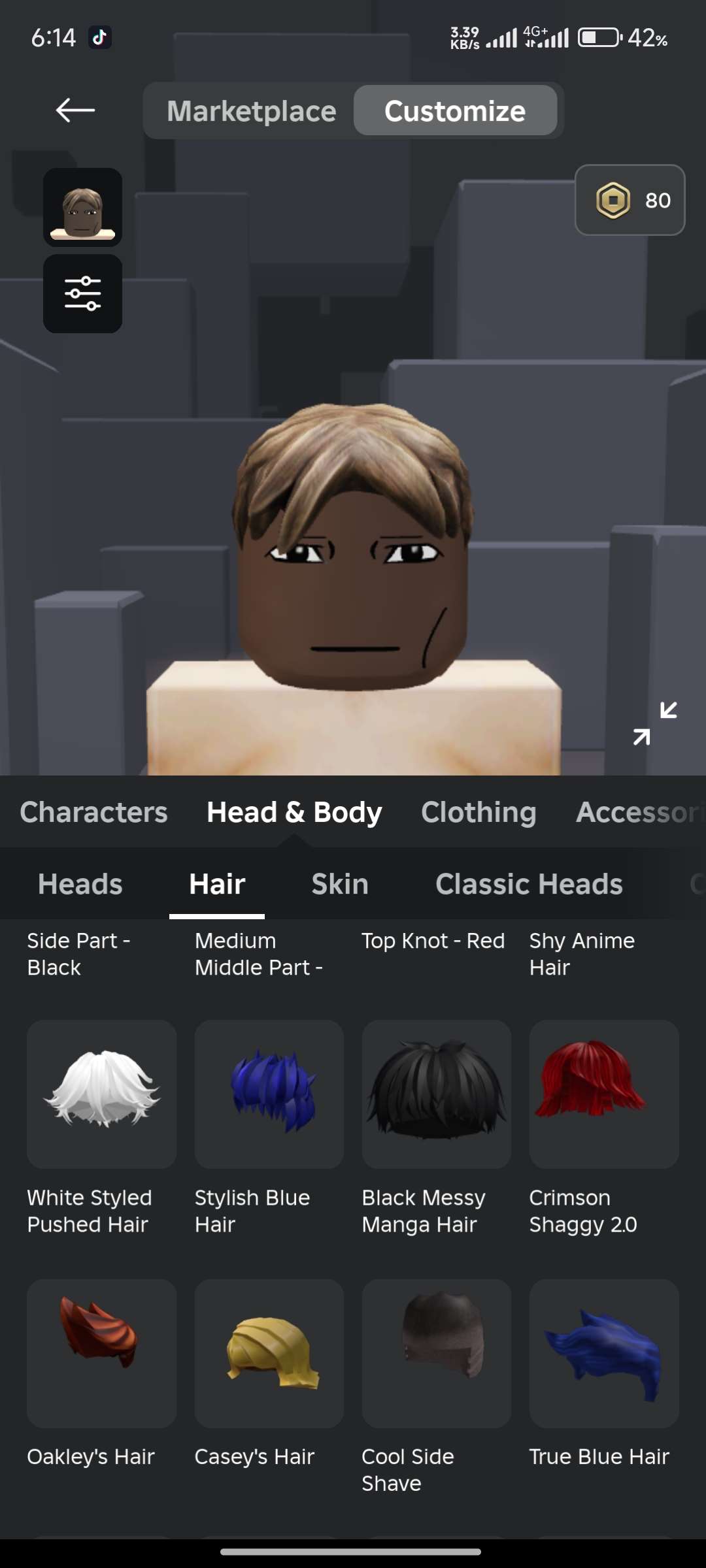 Game account sale Roblox