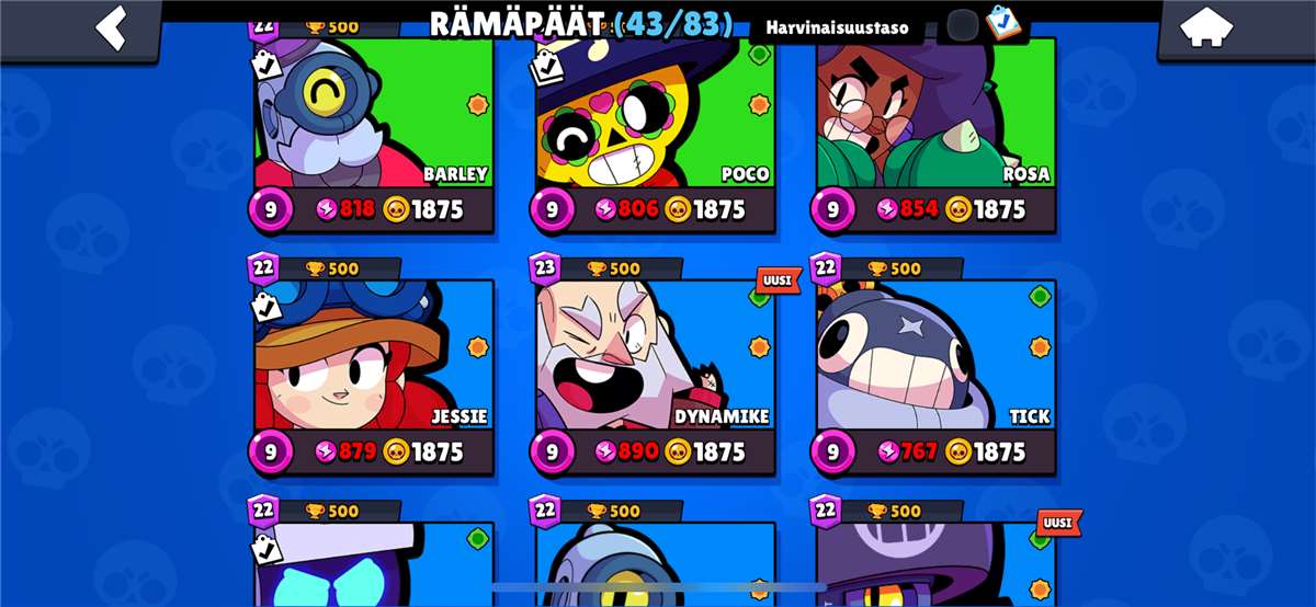 Game account sale Brawl Stars