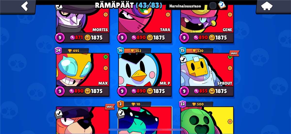 Game account sale Brawl Stars