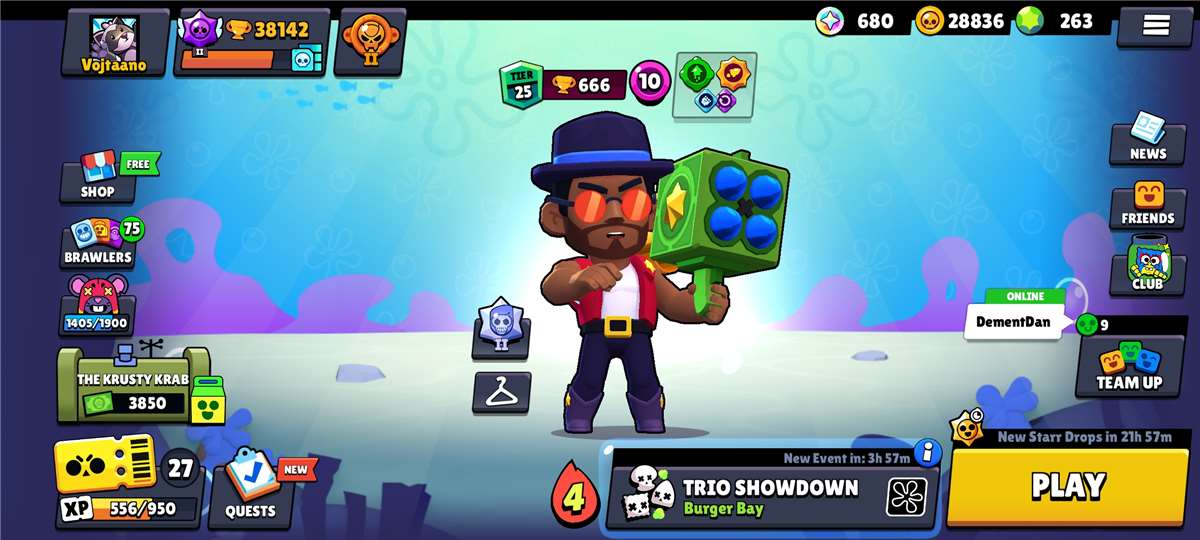 Game account sale Brawl Stars