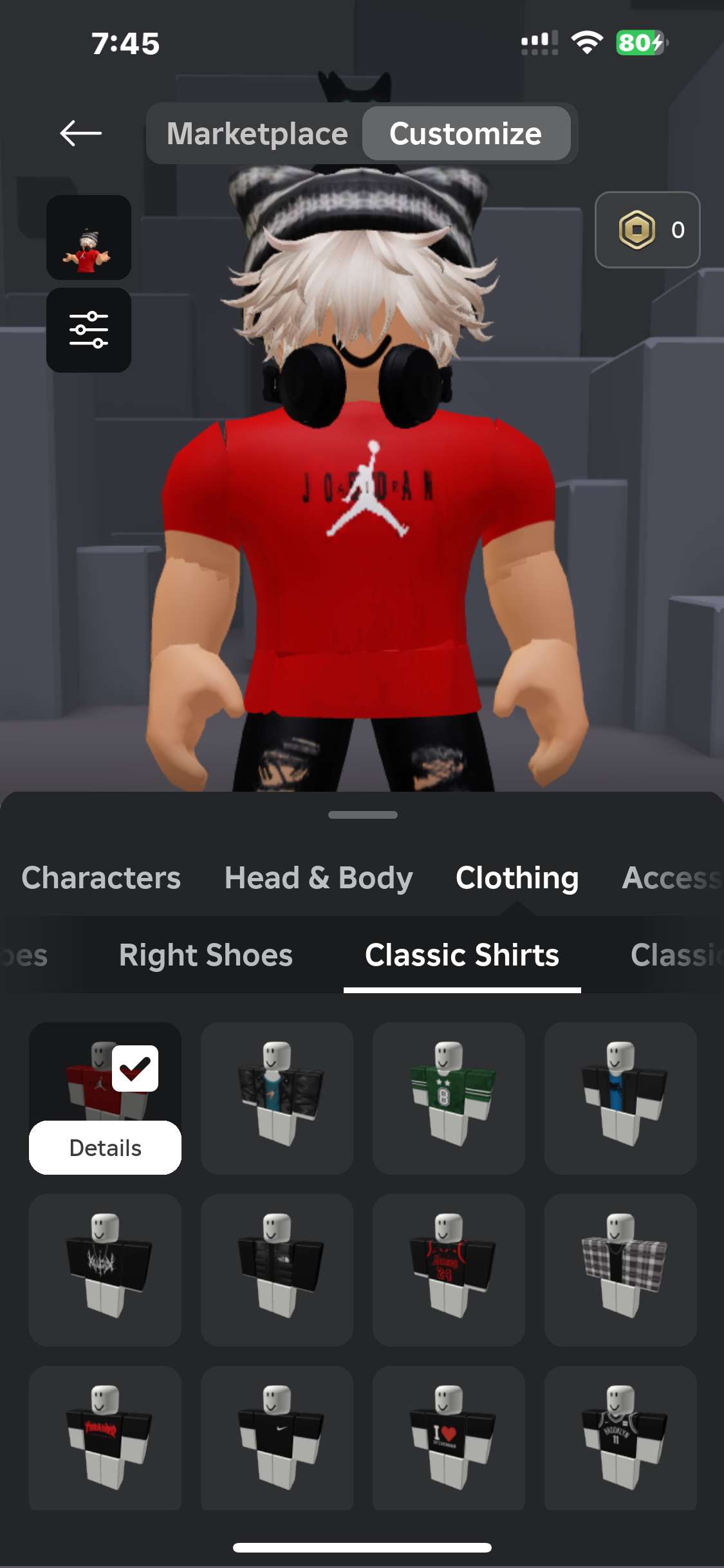 Game account sale Roblox