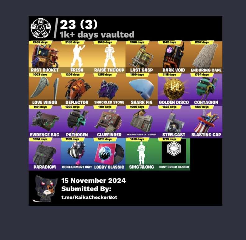 Game account sale Fortnite