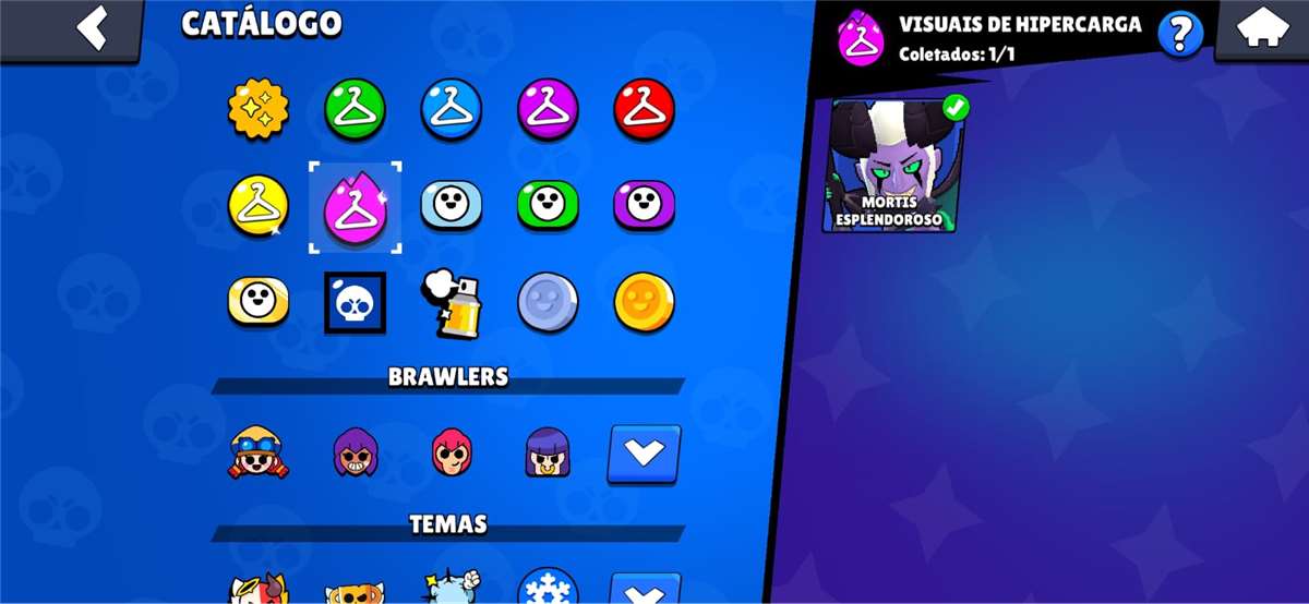 Venda de conta de jogo Brawl Stars