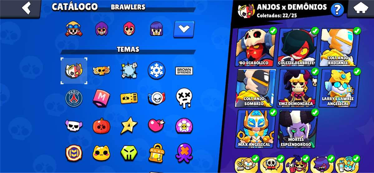 Venda de conta de jogo Brawl Stars