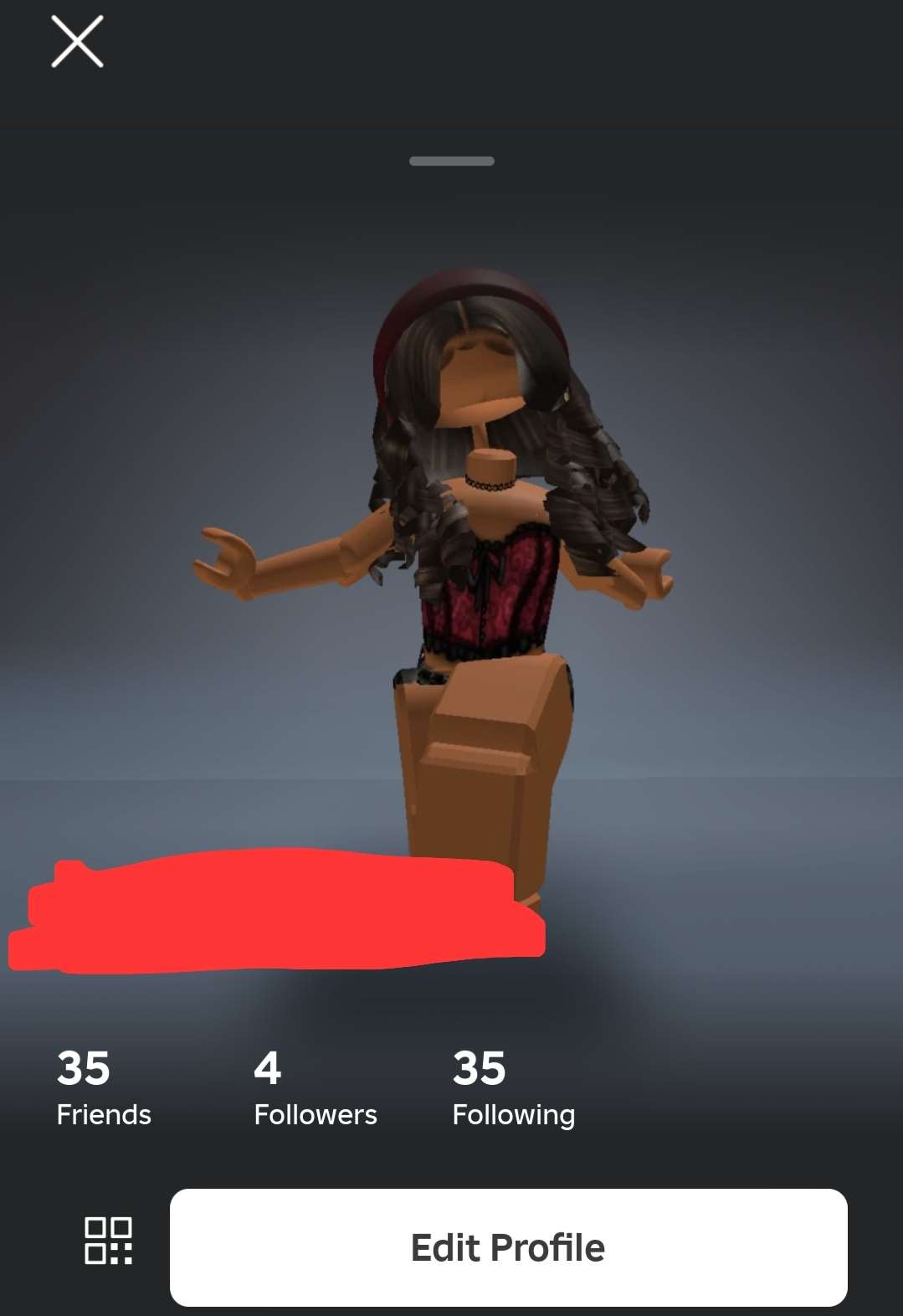 Game account sale Roblox