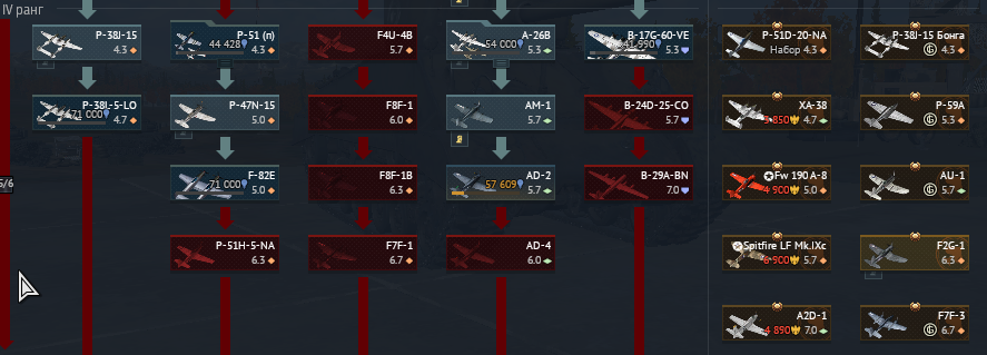 Game account sale War Thunder