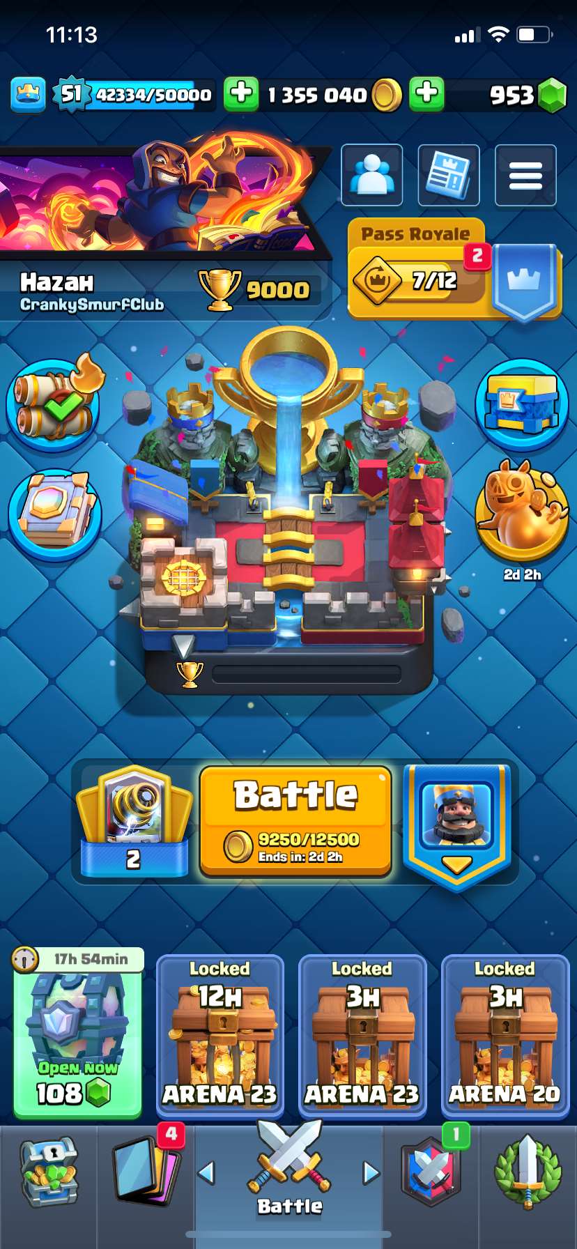 Game account sale Clash Royale