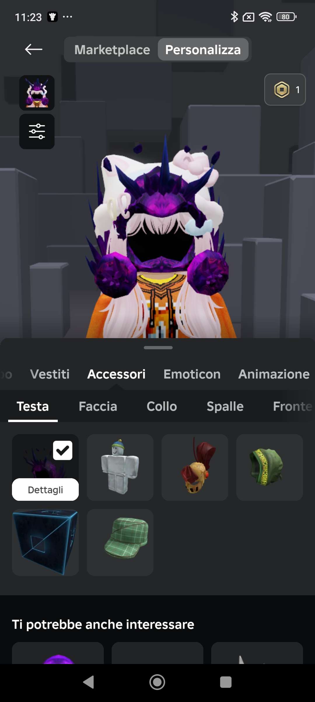 Game account sale Roblox