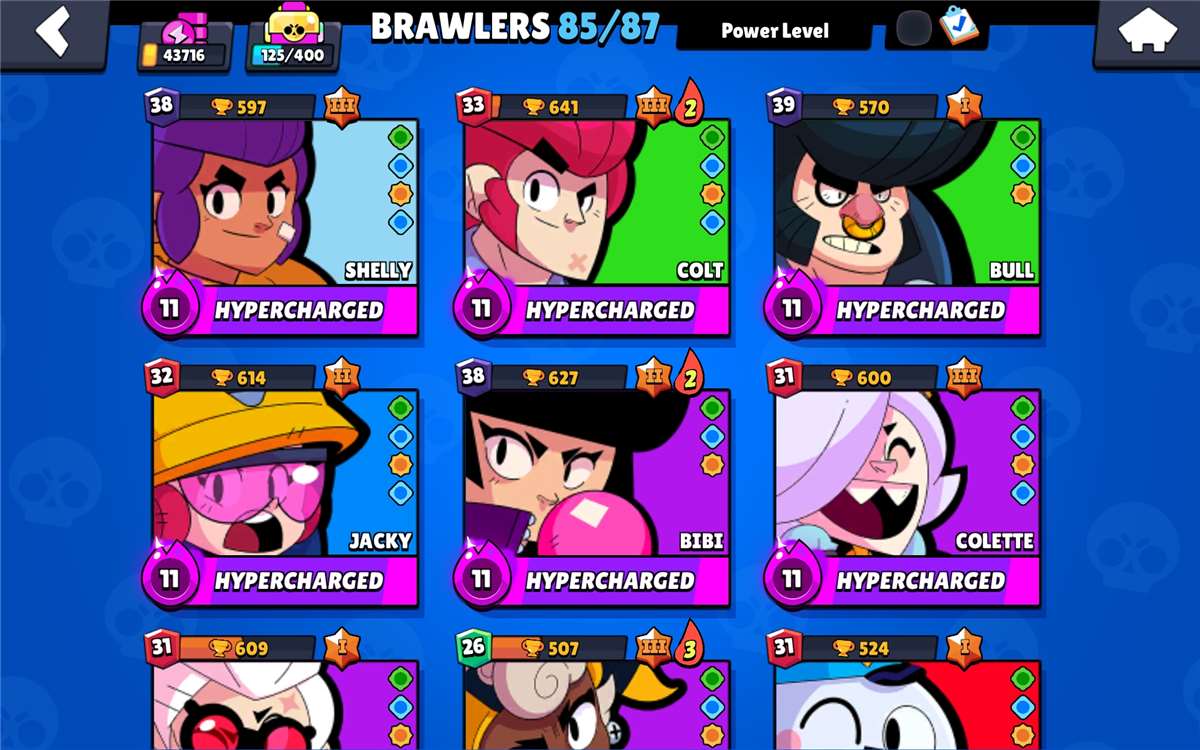 Game account sale Brawl Stars