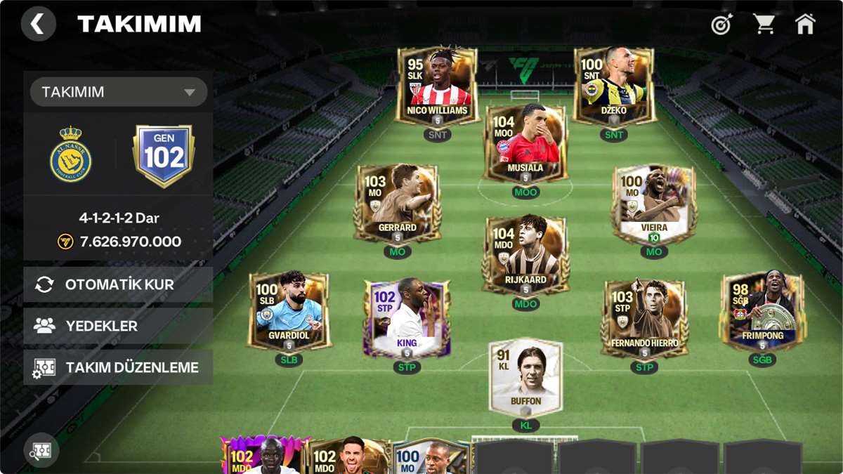 Game account sale Fifa mobile