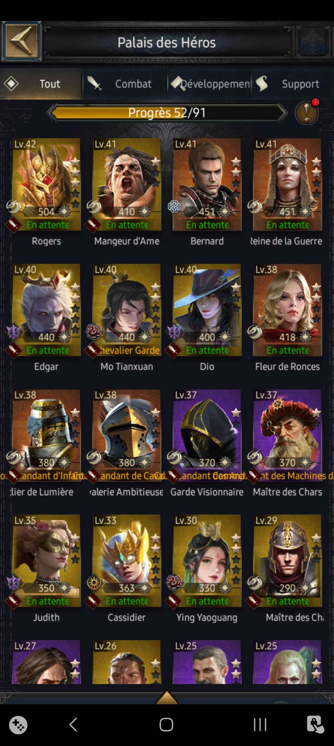 Game account sale Clash of Kings