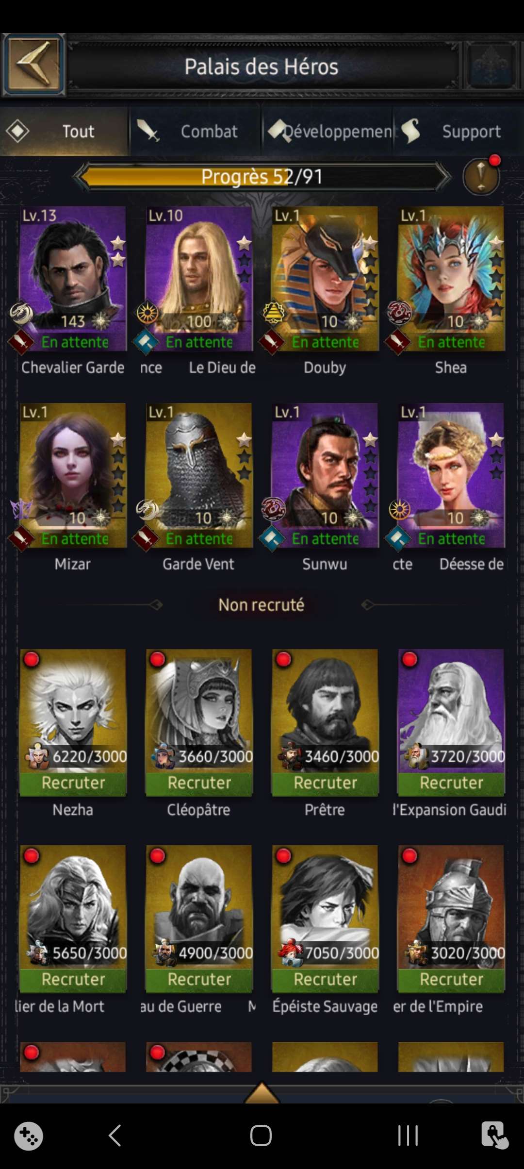 Game account sale Clash of Kings