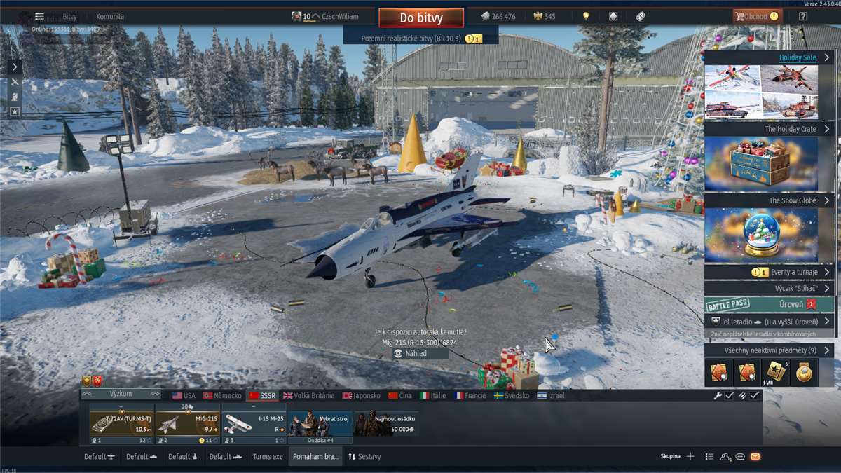 Game account sale War Thunder