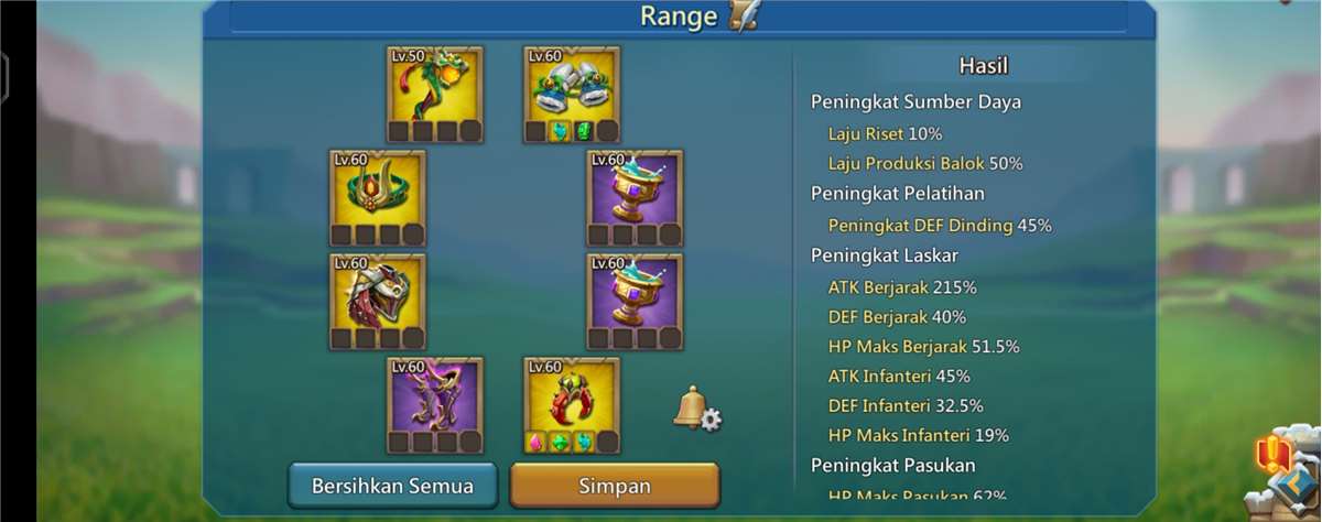 Penjualan akun permainan Lords Mobile