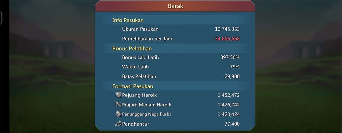 Penjualan akun permainan Lords Mobile