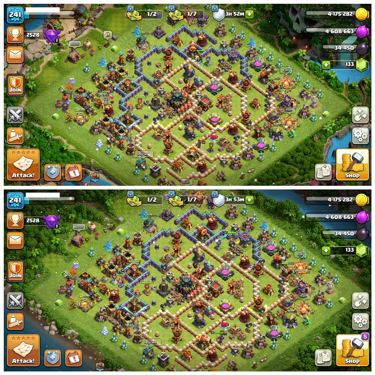 Game account sale Clash of Clans