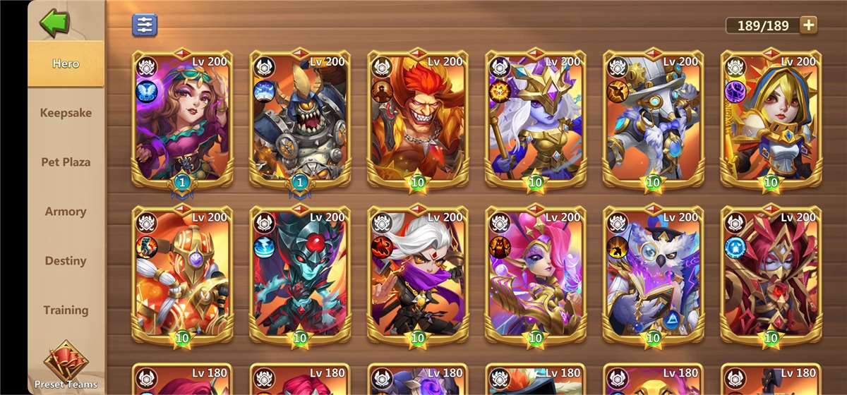 Game account sale Castle Clash