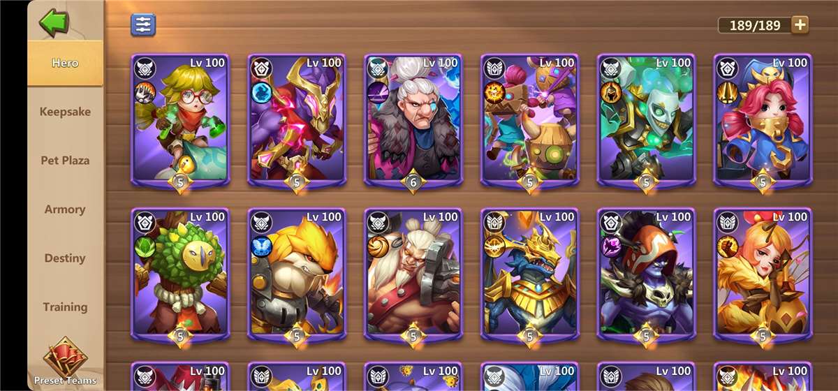 Game account sale Castle Clash