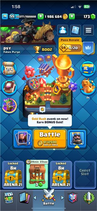 Accounts Clash Royale