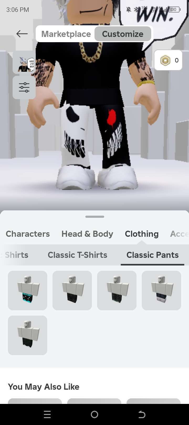 Game account sale Roblox