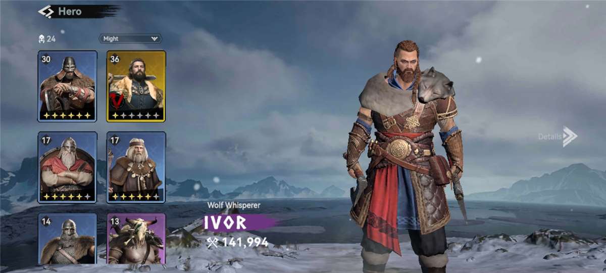 Game account sale Viking Rise