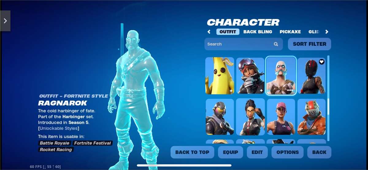 Game account sale Fortnite