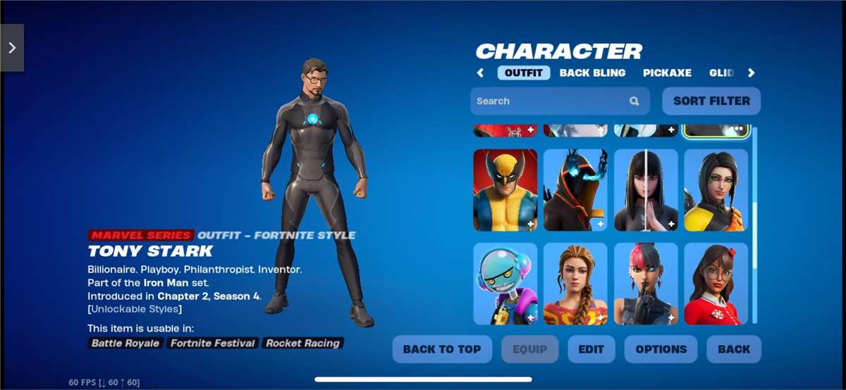 Game account sale Fortnite