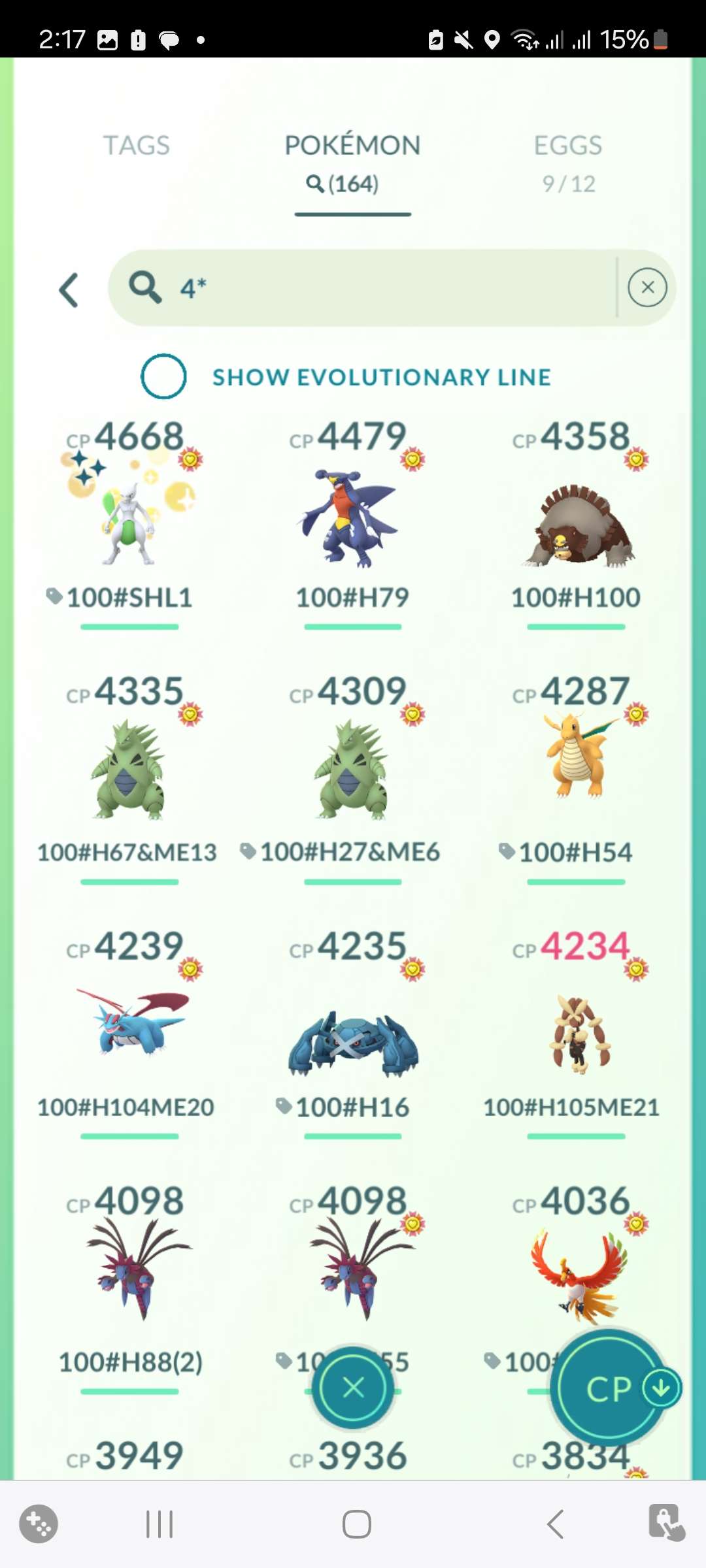 Game account sale Pokemon GO