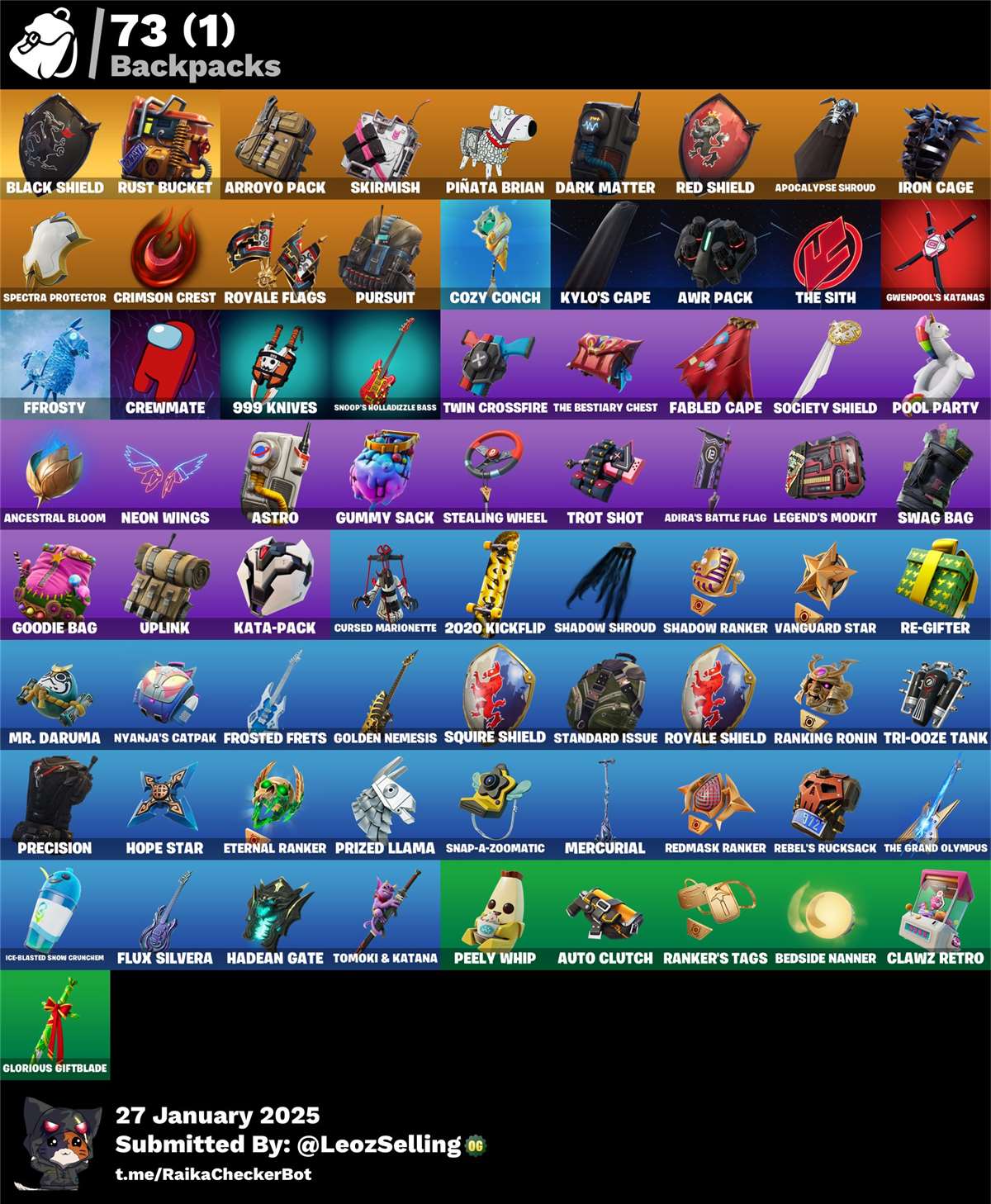 Game account sale Fortnite