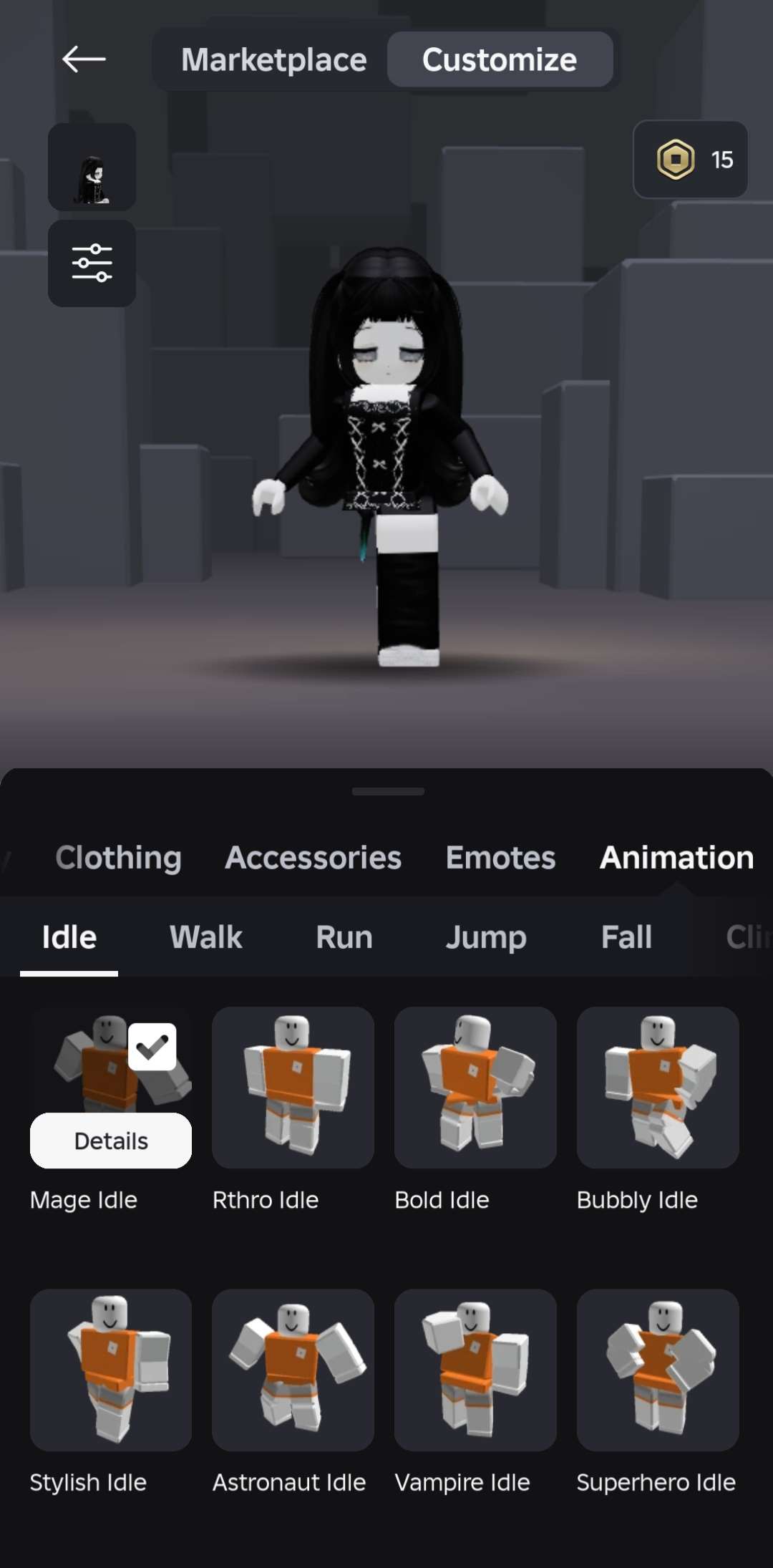 Game account sale Roblox