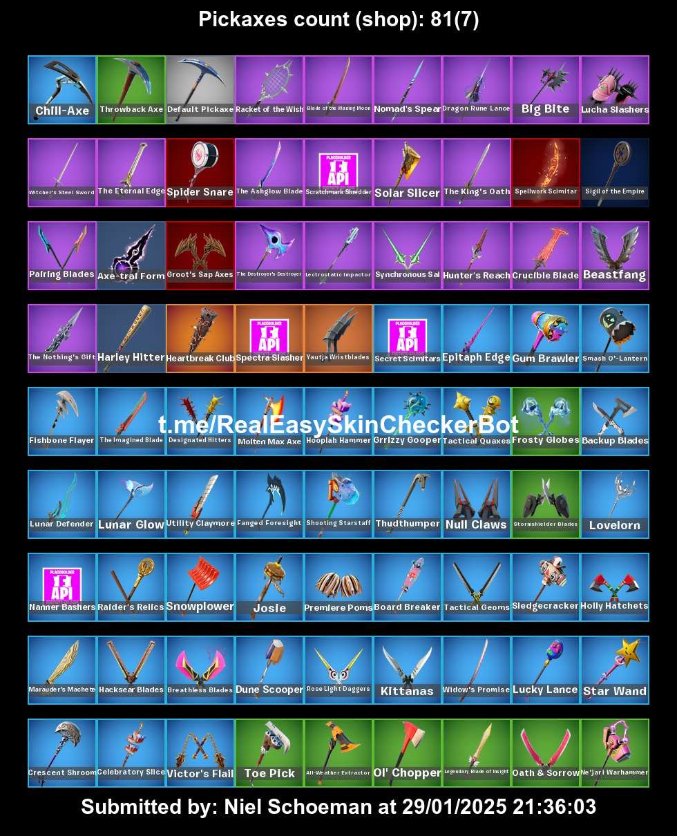 Game account sale Fortnite