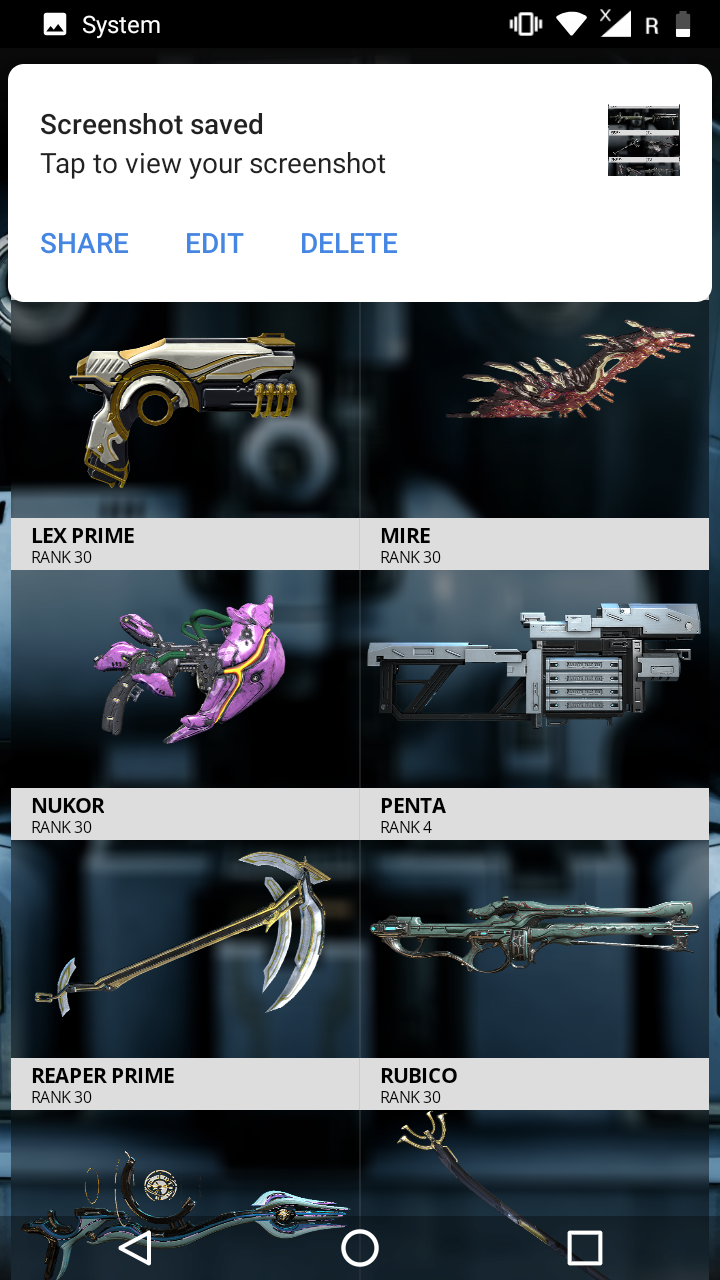 Game account sale WarFrame