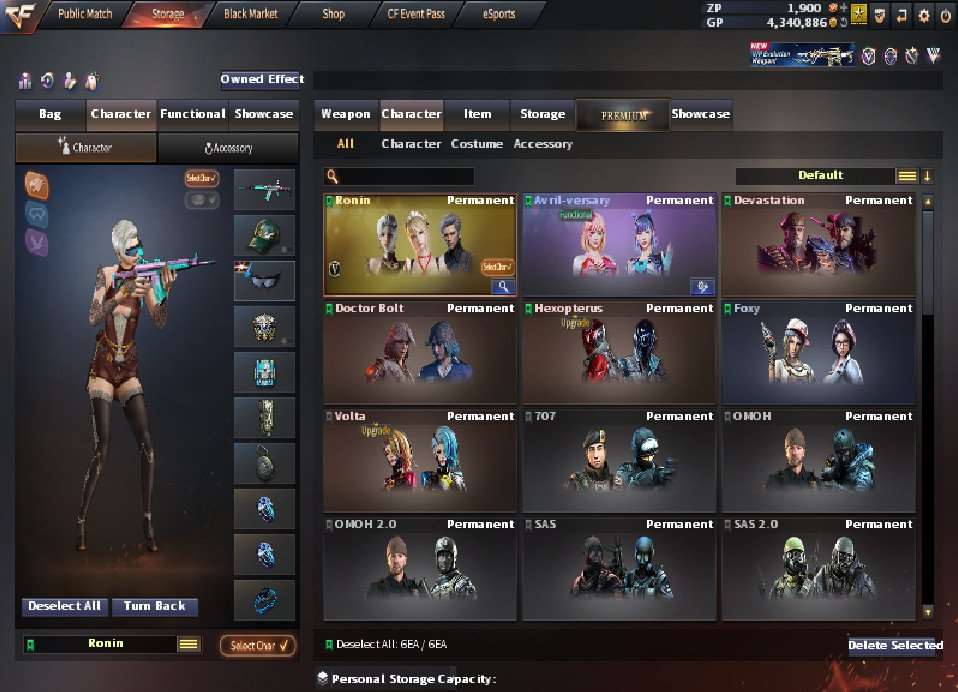 Game account sale CrossFire Game account sale CrossFire