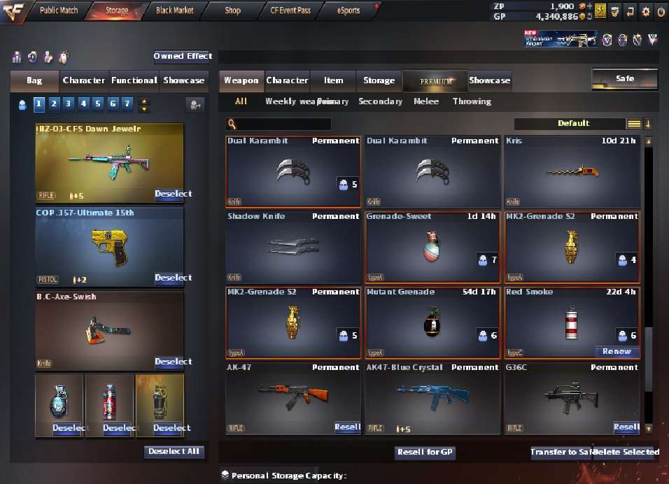 Game account sale CrossFire Game account sale CrossFire
