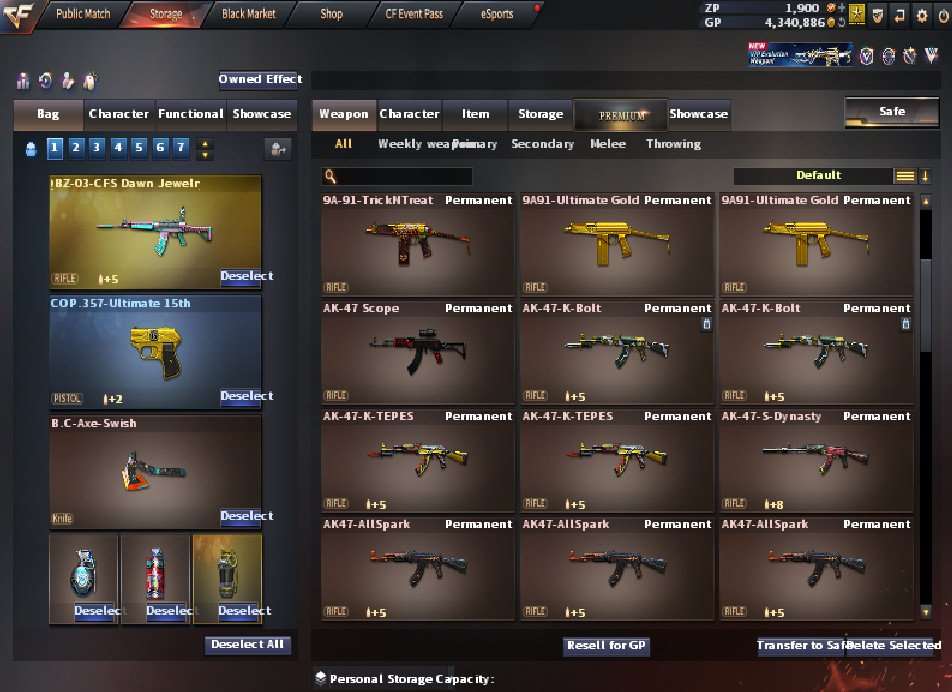 Game account sale CrossFire Game account sale CrossFire