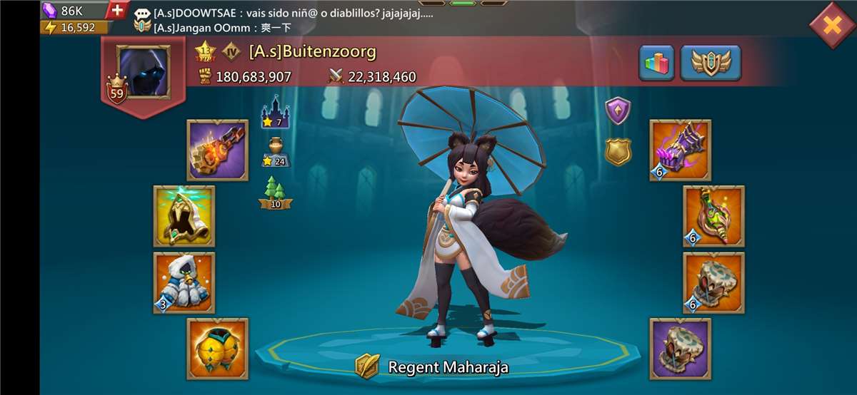 Penjualan akun permainan Lords Mobile Penjualan akun permainan Lords Mobile