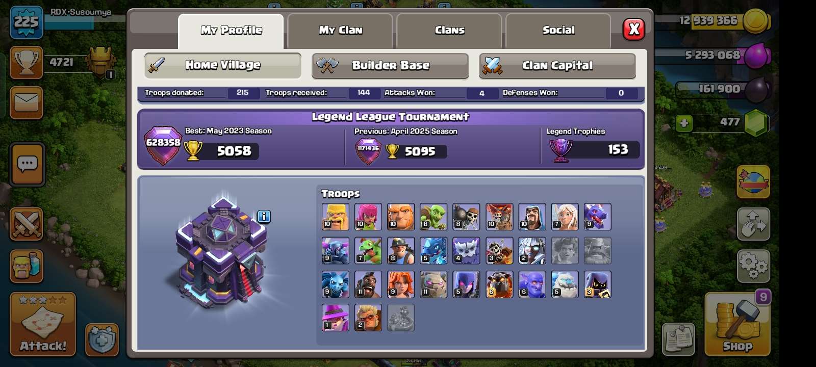 Game account sale Clash of Clans Game account sale Clash of Clans