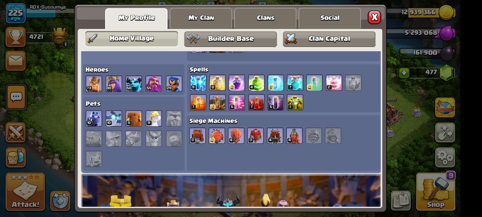 Game account sale Clash of Clans Game account sale Clash of Clans