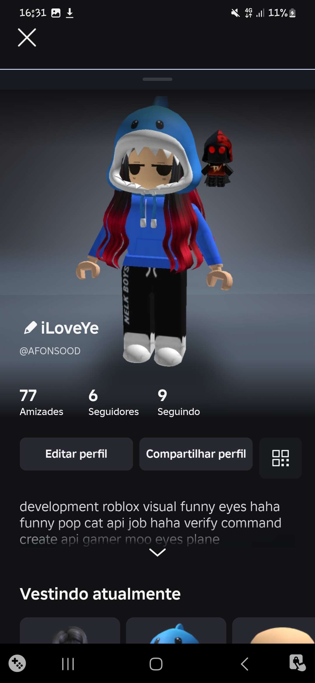 Venda de conta de jogo Roblox Venda de conta de jogo Roblox