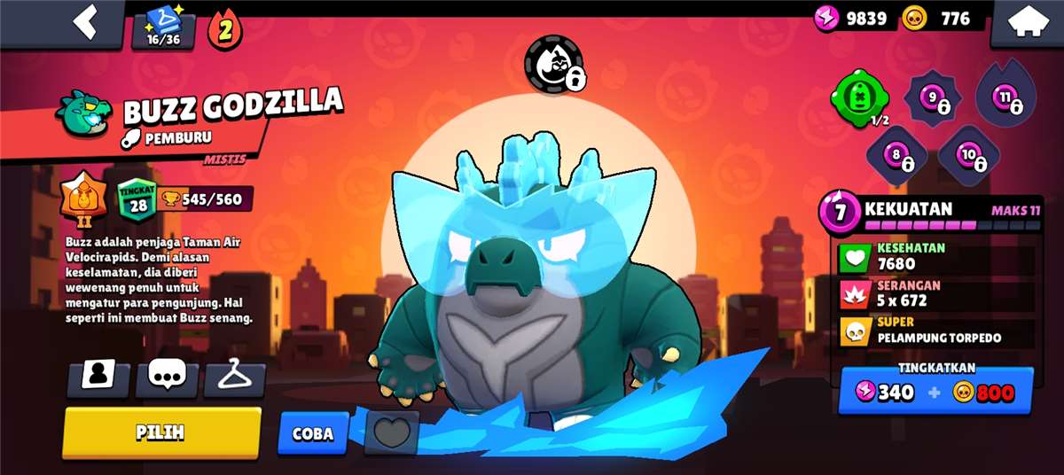 Penjualan akun permainan Brawl Stars Penjualan akun permainan Brawl Stars