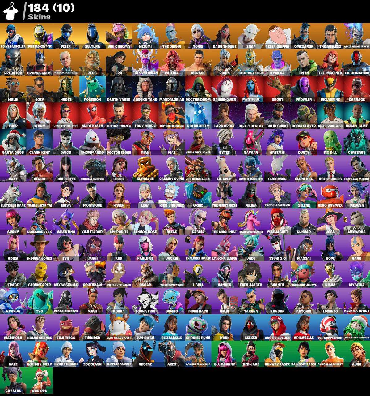 Game account sale Fortnite Game account sale Fortnite
