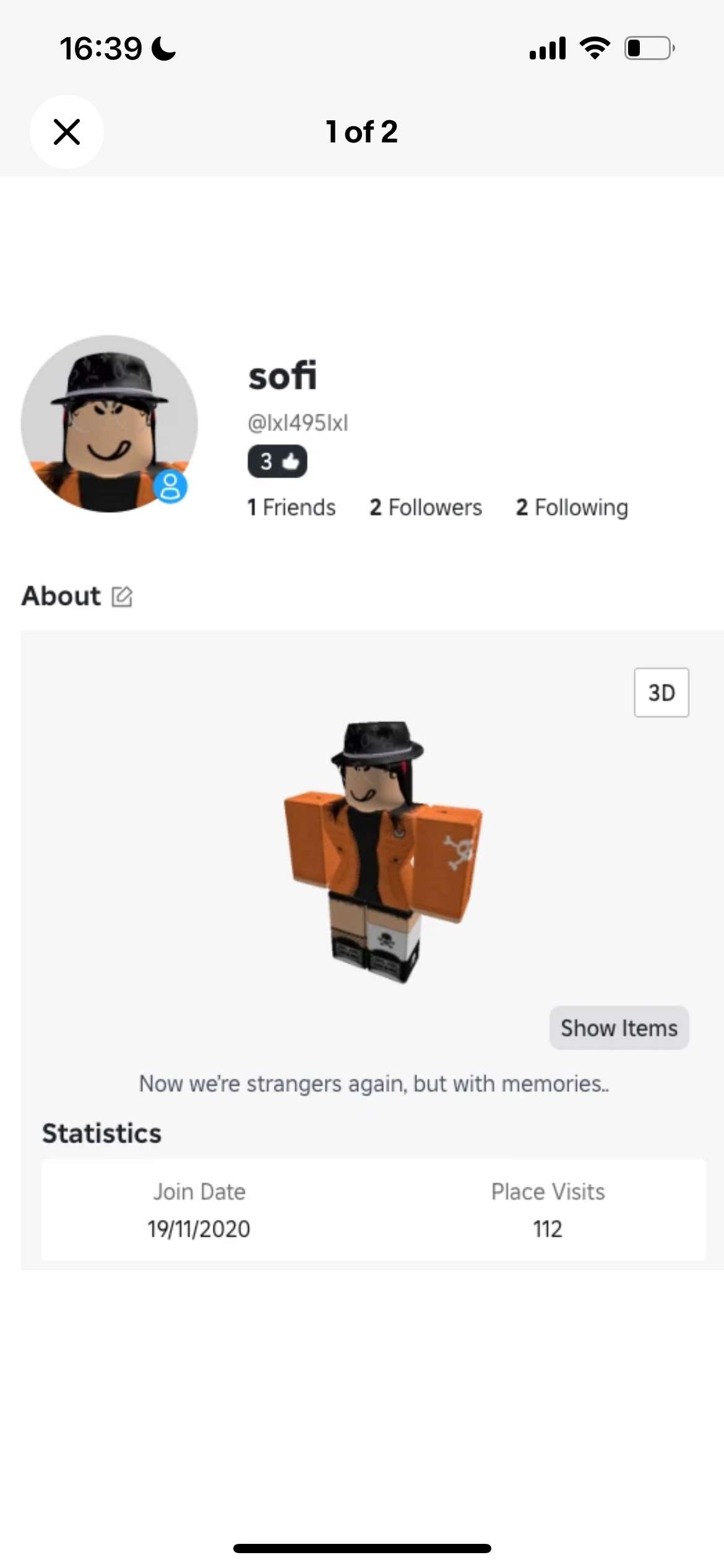 Game account sale Roblox Game account sale Roblox
