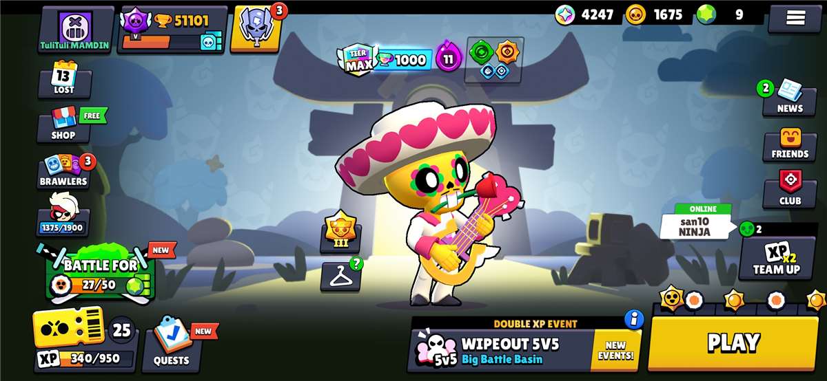 Game account sale Brawl Stars Game account sale Brawl Stars