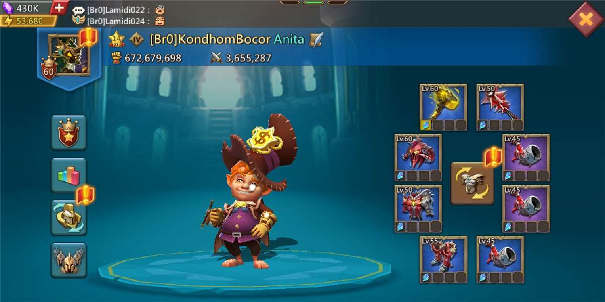 Penjualan akun permainan Lords Mobile Penjualan akun permainan Lords Mobile