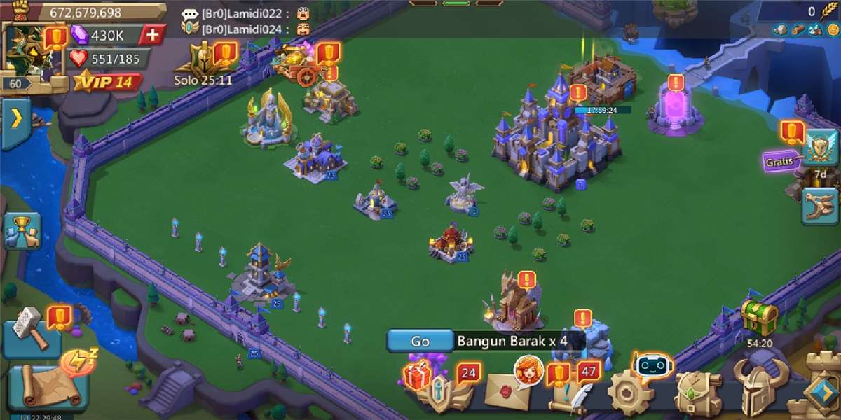 Penjualan akun permainan Lords Mobile Penjualan akun permainan Lords Mobile