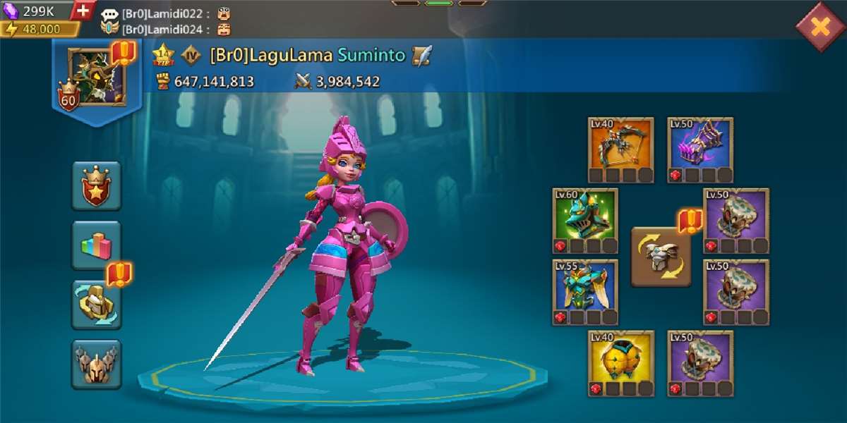 Penjualan akun permainan Lords Mobile Penjualan akun permainan Lords Mobile